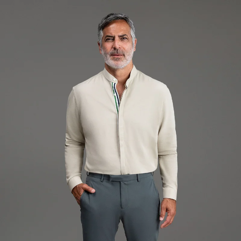 Weekend Deals That Dazzle Stretch Oxford Monk Shirt (Ribbon)