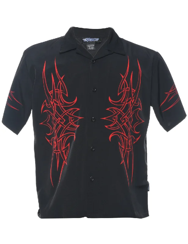Big Savings Y2K Black Shirt - L