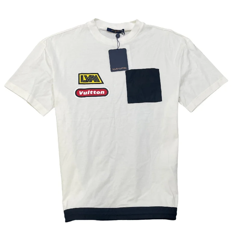 Limited Availability Men's Racing Hybrid T-Shirt White Size S