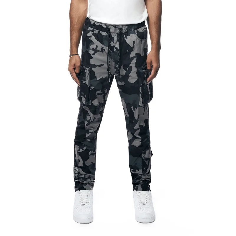 Weekend Sale: Don't Miss Out Utility Windbreaker Pants - Stone Camo