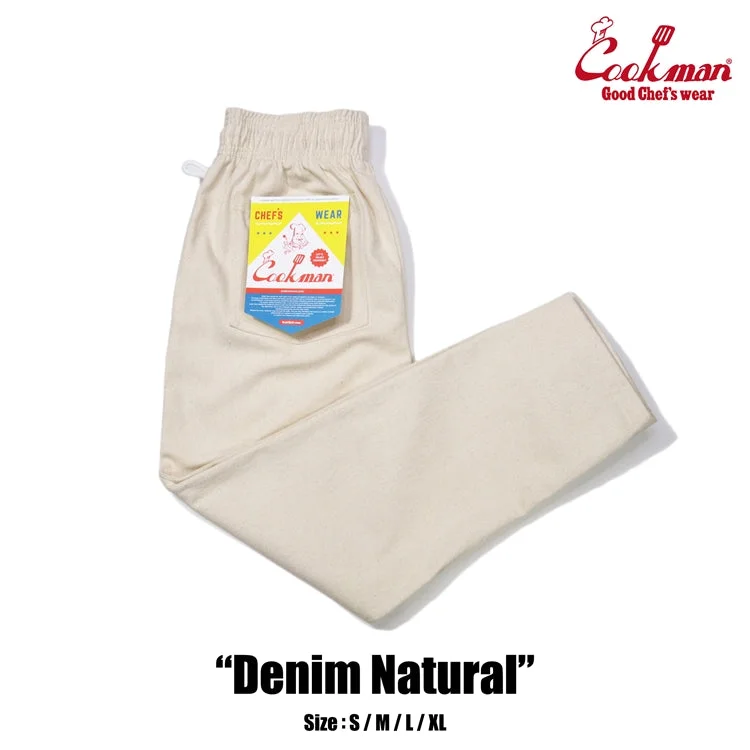 Weekend Special Cookman Chef Pants - Denim : Natural