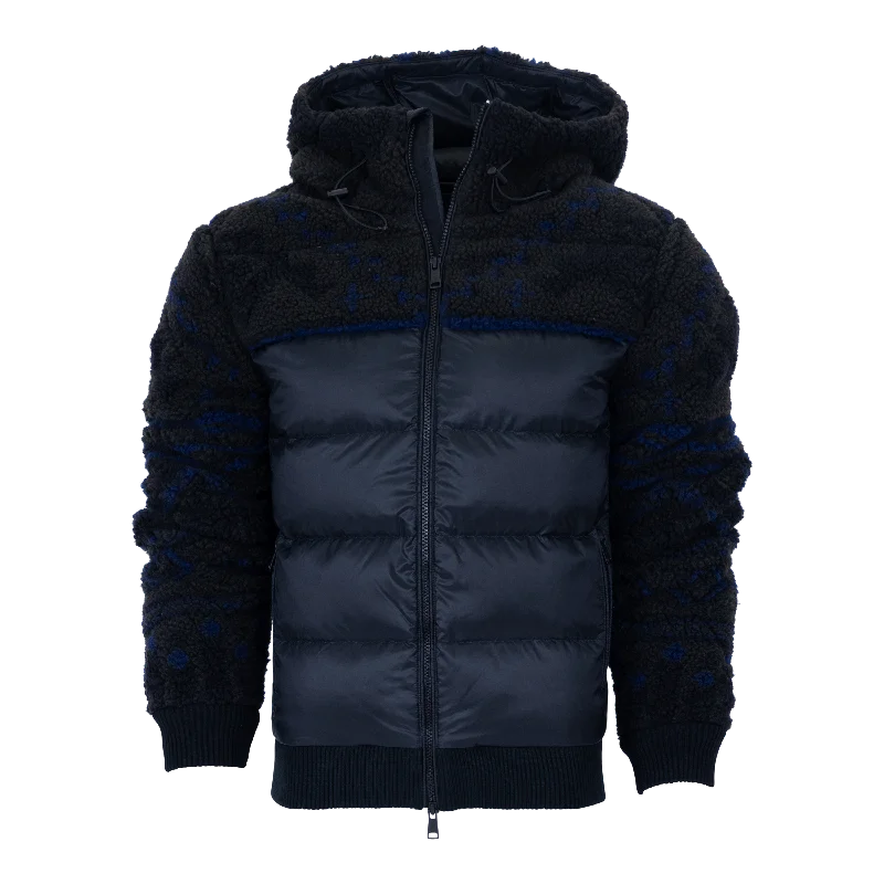 Clearance Items Cody Sherpa Hybrid Hooded Jacket