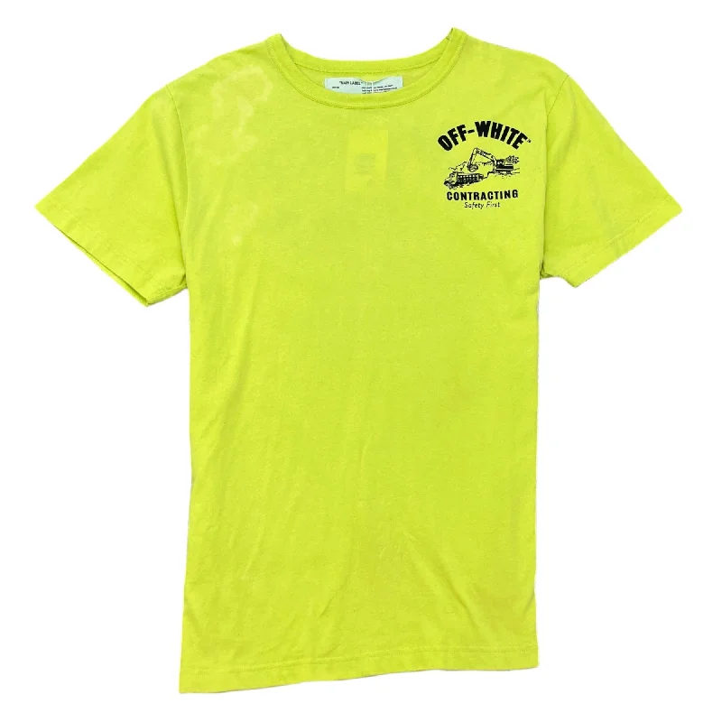 Weekend Discounts Worth Grabbing Men's Logo T-Shirt Green Size XXL