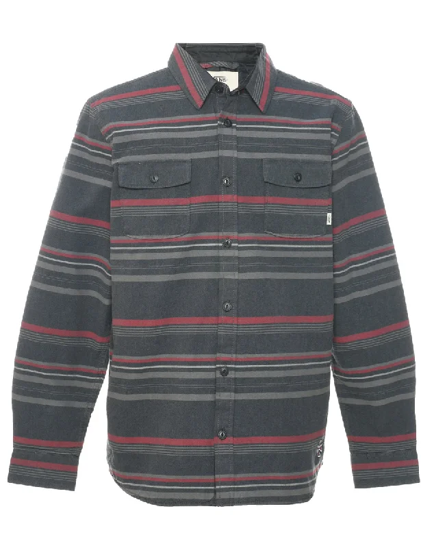 Weekend Deal Vans Striped Shirt - L