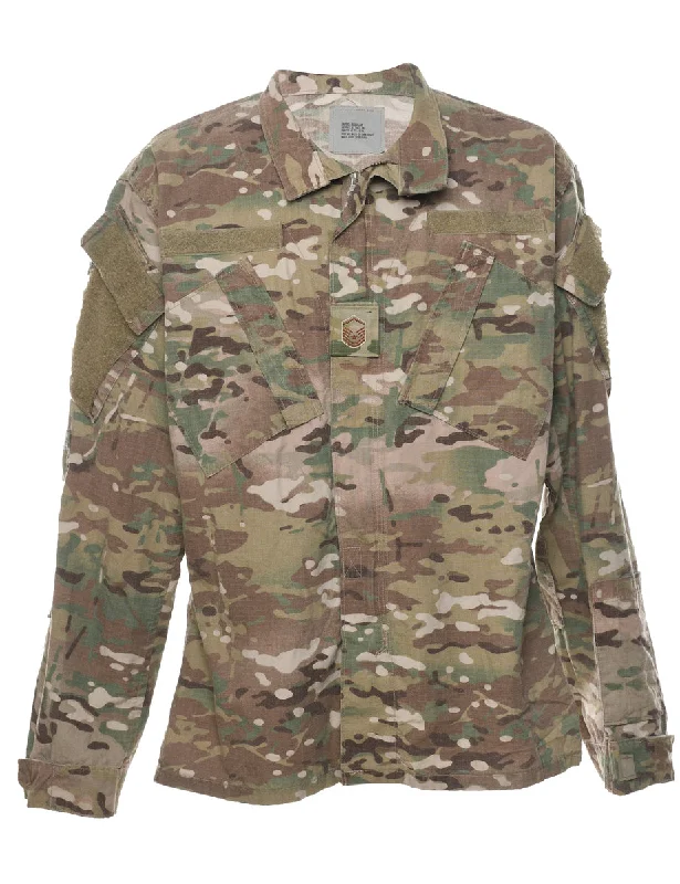 Weekend Offers That Shine U.S Military Wind Resistant Poplin Jacket - L