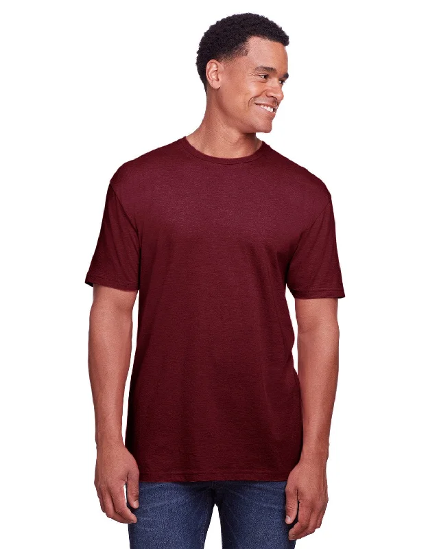 Savings Spectacular Gildan Mens Softstyle CVC T-Shirt | Maroon Mist