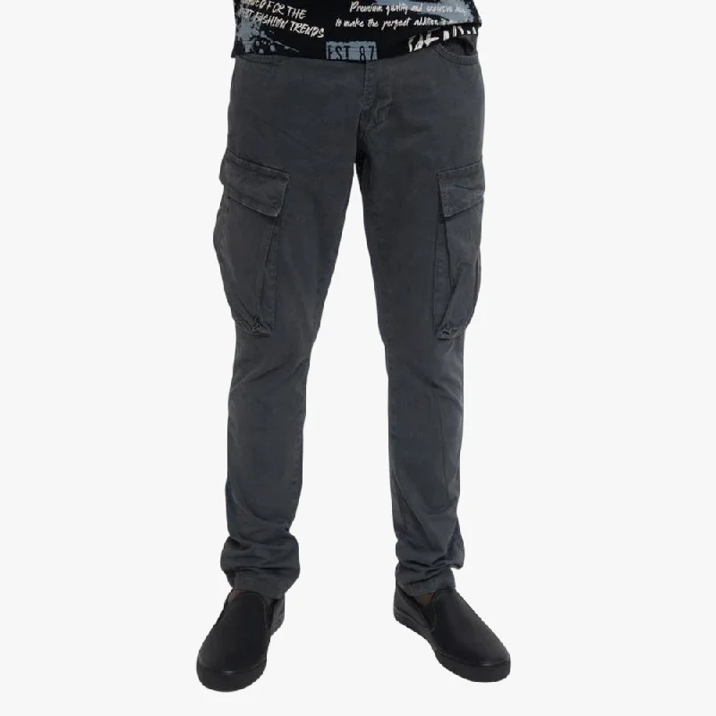 Weekend Discounts to Enjoy Soviet Mens Lotto Cargo Pants Anthracite
