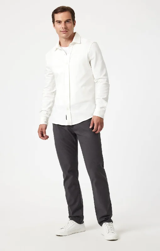 New Arrival JAKE SLIM LEG IN ASH LUXE TWILL
