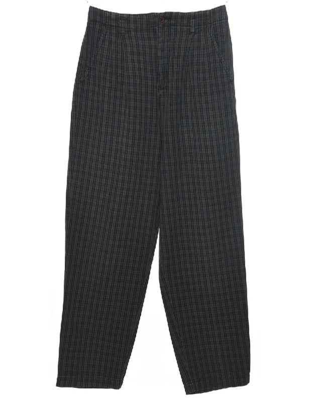 Unmissable Sale White Stag Checked Trousers - W26 L29