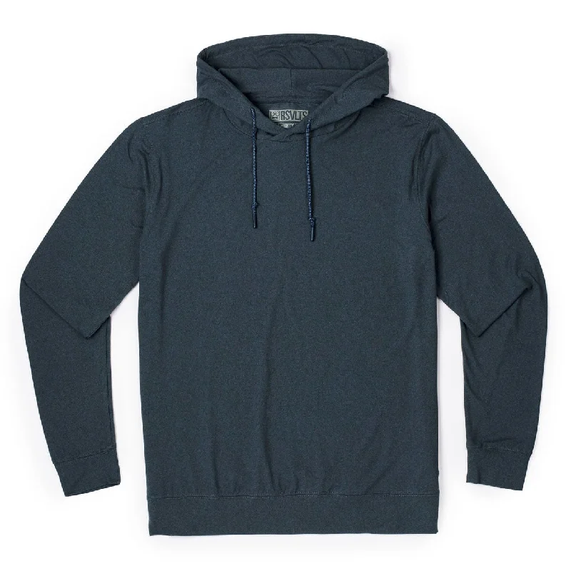 Stock Clearance Navy Melange – Performance Hoodie