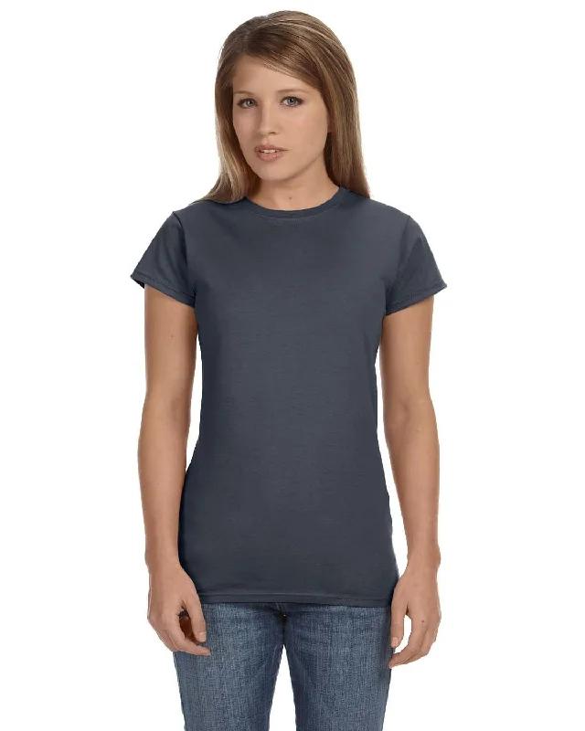 Holiday Sale Gildan Ladies SoftStyle T-Shirt | Dark Heather