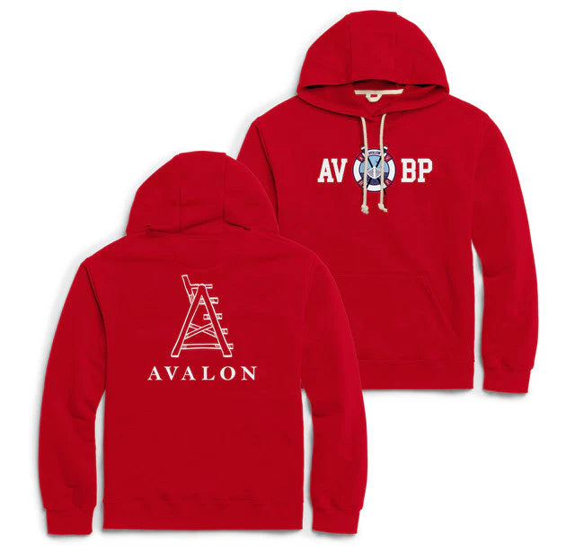 Major Deal AVBP Essential Fleece Hoodie - Red Unisex
