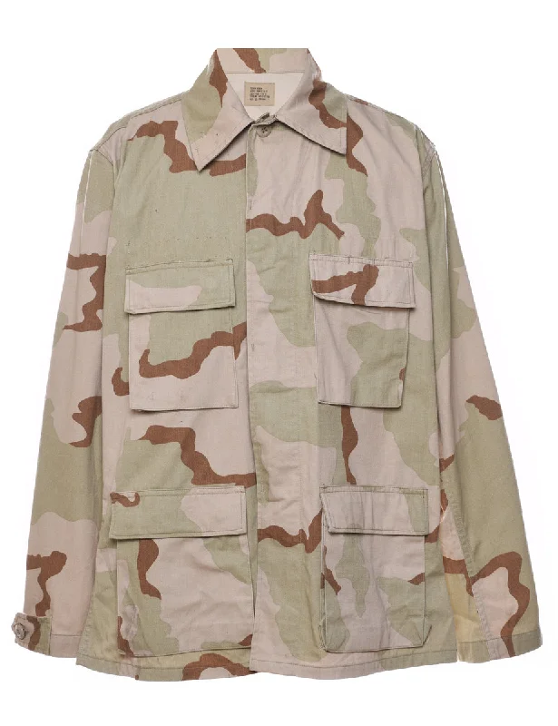 Weekend Savings Fiesta U.S Army Desert Camouflage Three-Colour Jacket - L
