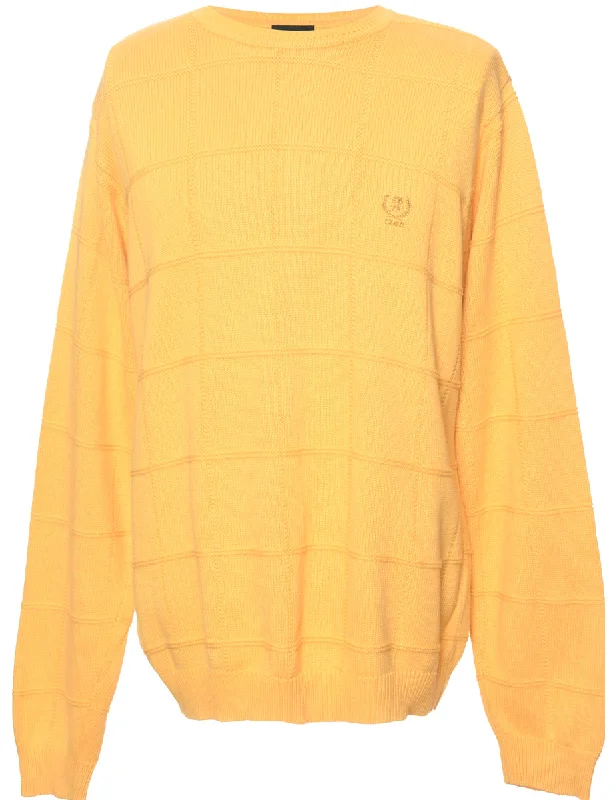 Top Pick Yellow Izod Jumper - L