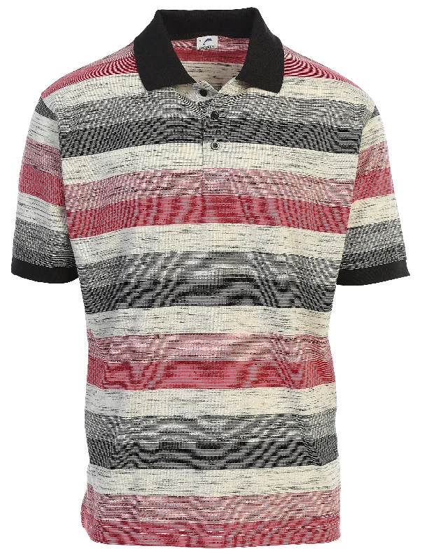Sale Event Mens Club Stripe Polo Shirt - Short Sleeve, Regular Fit, Yarn Dye