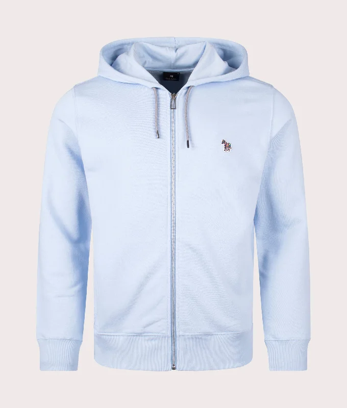 Huge Discounts Zebra Logo Zip Through Hoodie