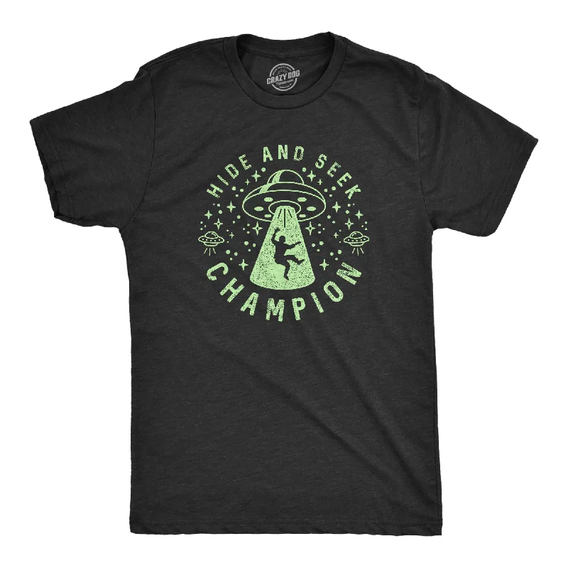 Price Blitz Alien Hide And Seek Champion Men's T Shirt