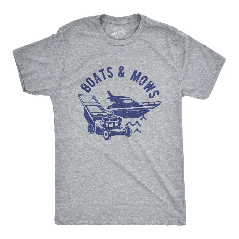 Big Discounts Boats And Mows Men's T Shirt