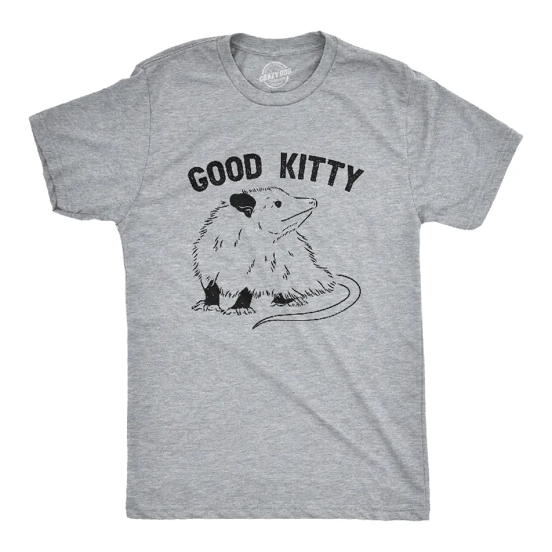 Flash Deal Good Kitty Men's T Shirt