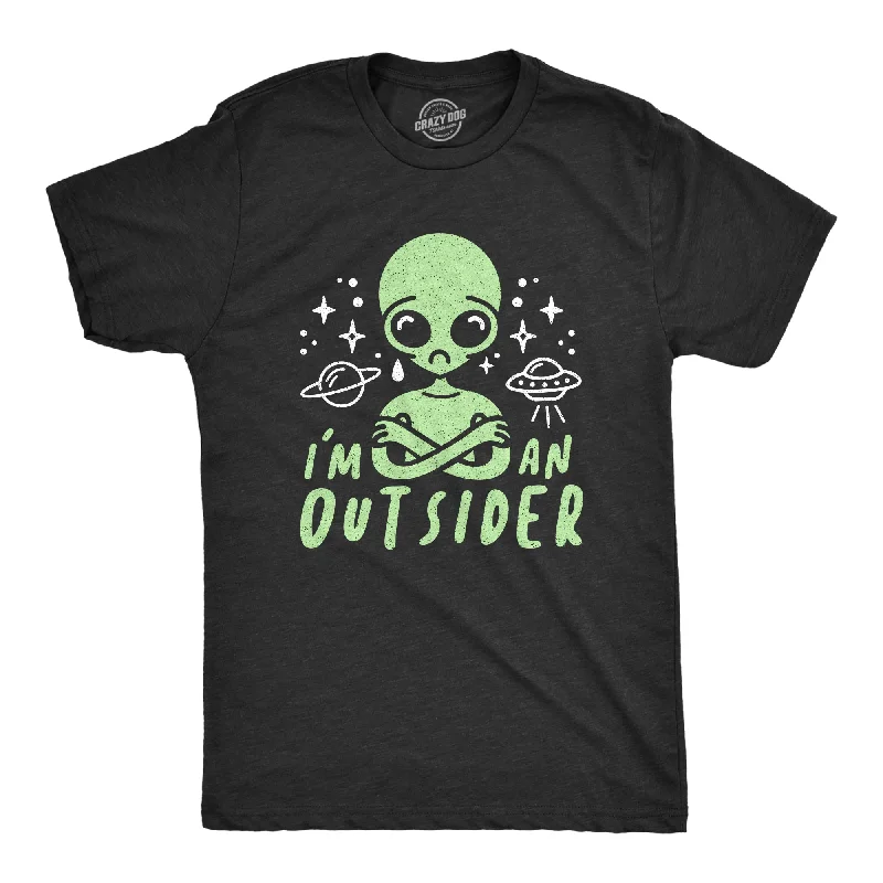 Weekend Bargains to Enjoy I'm An Outsider Men's T Shirt