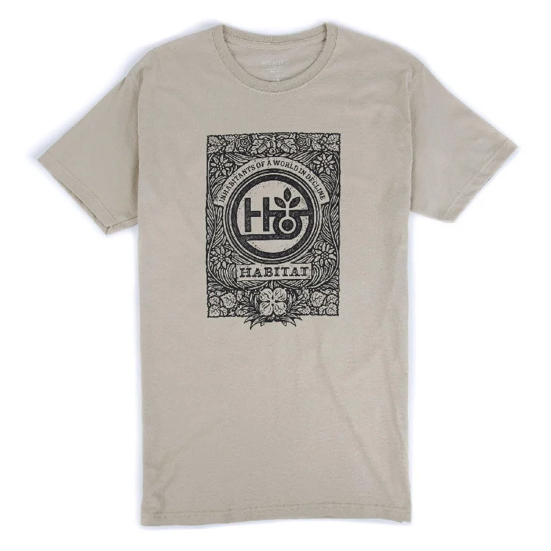 Weekend Discounts to Enjoy Inscription T-Shirt Khaki