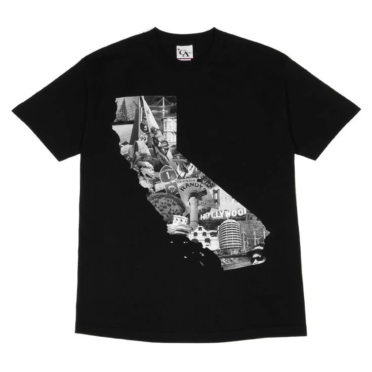 While Supplies Last Mens Cali Photo T-Shirt Black