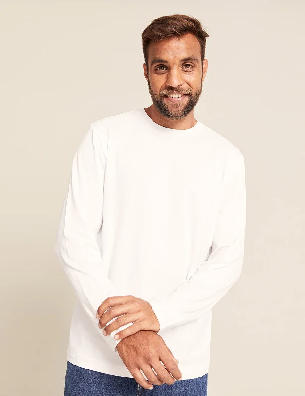 Weekend Specials to Delight Men's Classic Long Sleeve T-Shirt - White