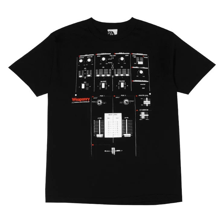 Final Clearance Mens Ongaku Mixer T-Shirt Black
