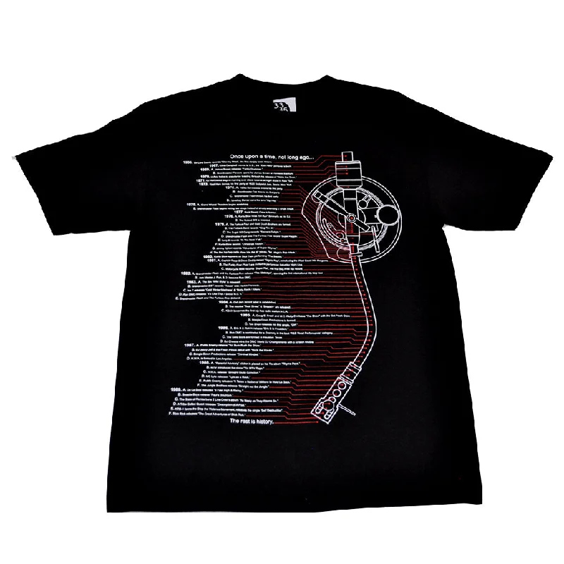 While Supplies Last Mens Ongaku Timeline T-Shirt Black