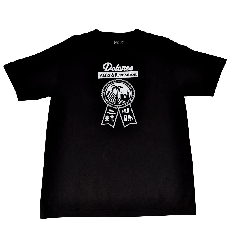 Members Only Mens SFCA Park & Rec T-Shirt Black
