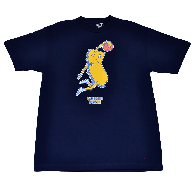Markdowns Mens Thrill Of Victory Golden State T-Shirt Navy