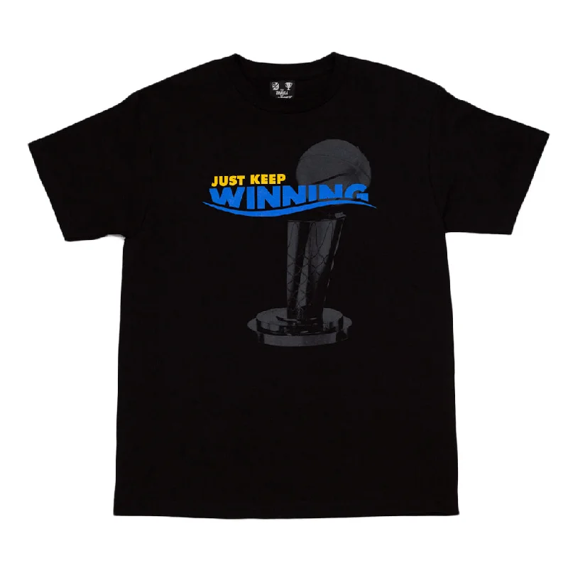 Factory Direct Sale Men's Thrill Of Victory Keep Winning T-Shirt Black
