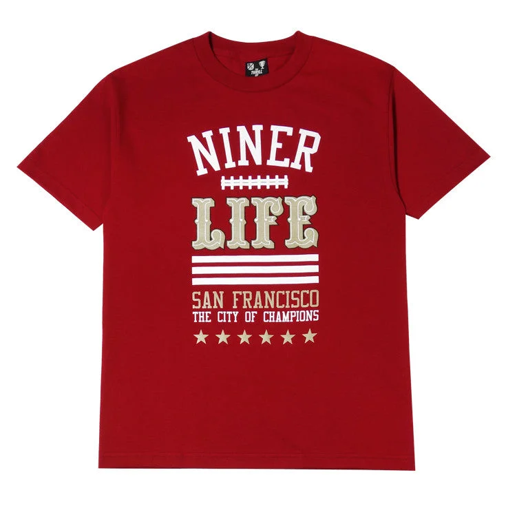 Big Savings Mens Thrill Of Victory Life T-Shirt Red
