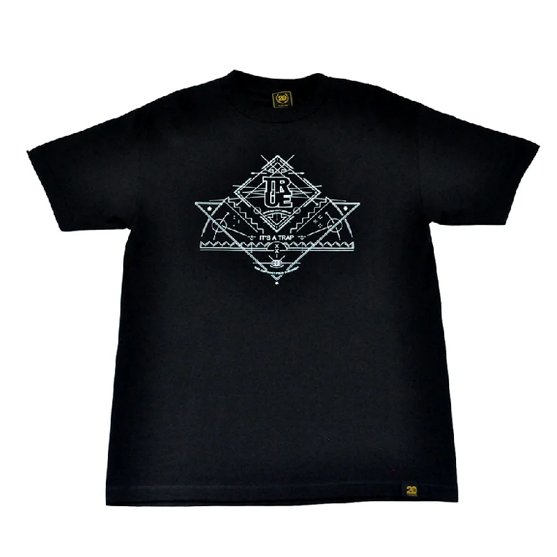Steals and Deals Mens Trap T-Shirt Black