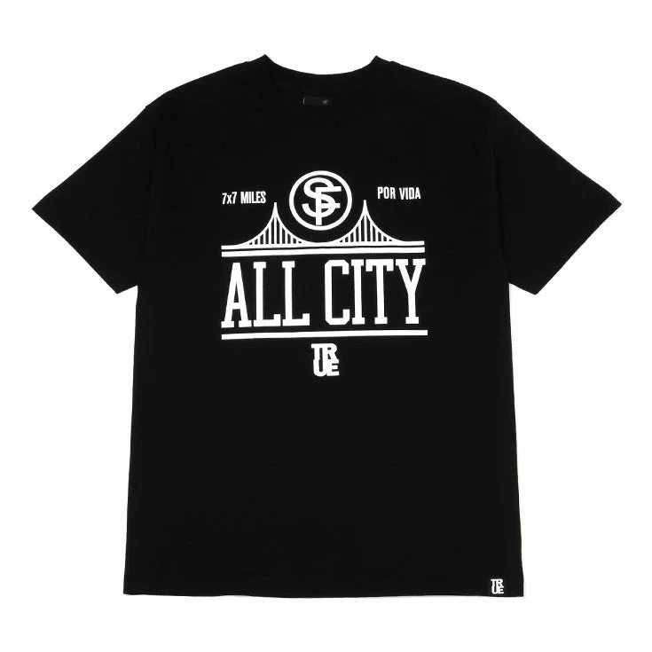 Price Drop Mens True All City T-Shirt Black
