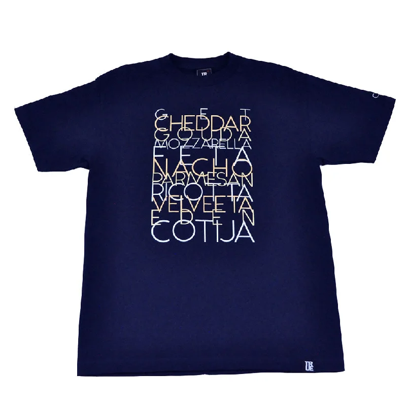 Super Deal Mens True Cheese T-Shirt Navy