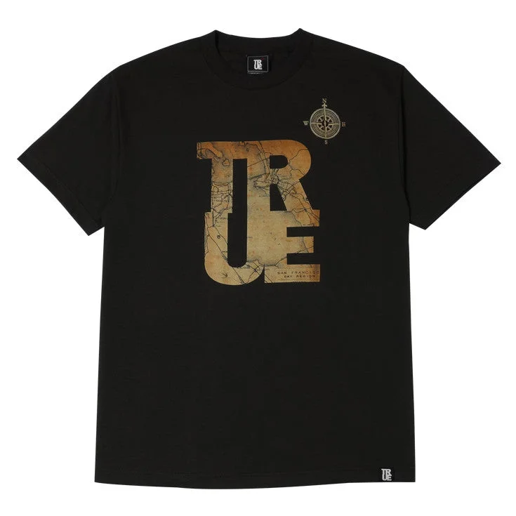 Daily Special Mens True Compass T-Shirt Brown