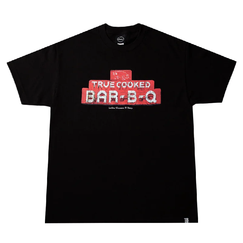 Discount Mania Mens True Cooked T-Shirt Black