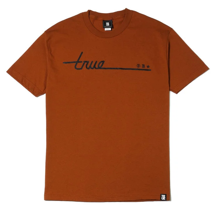 Blowout Deals Mens True Darkside T-Shirt Texas Orange