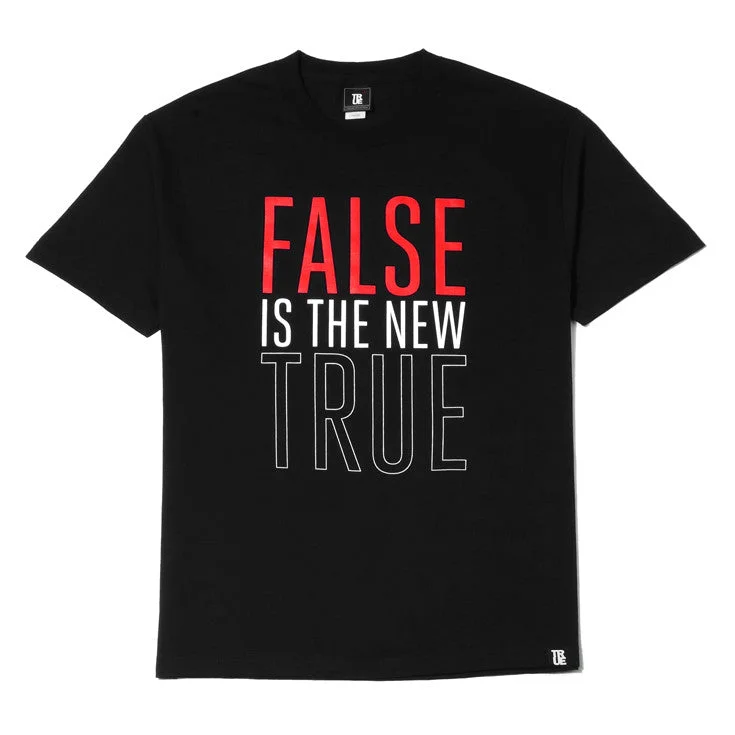 Deal of the Week Mens True False Is T-Shirt Black