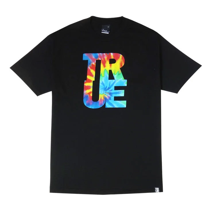 Weekend Bargains to Love Mens True Hippie Dip T-Shirt Black