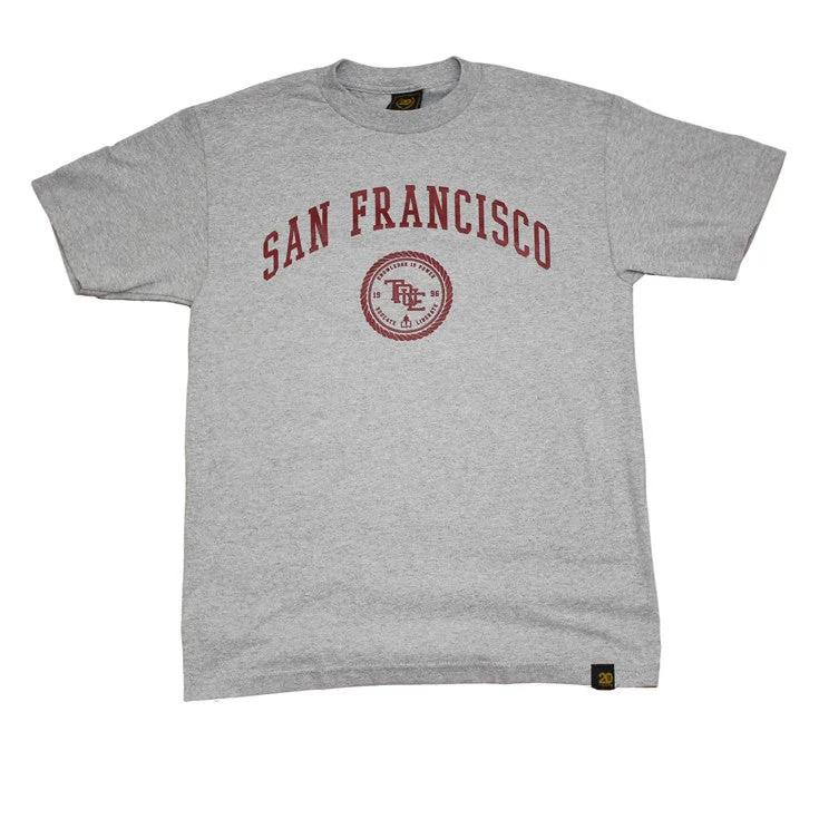 Overstock Sale Mens True Knowledge T-Shirt Heather