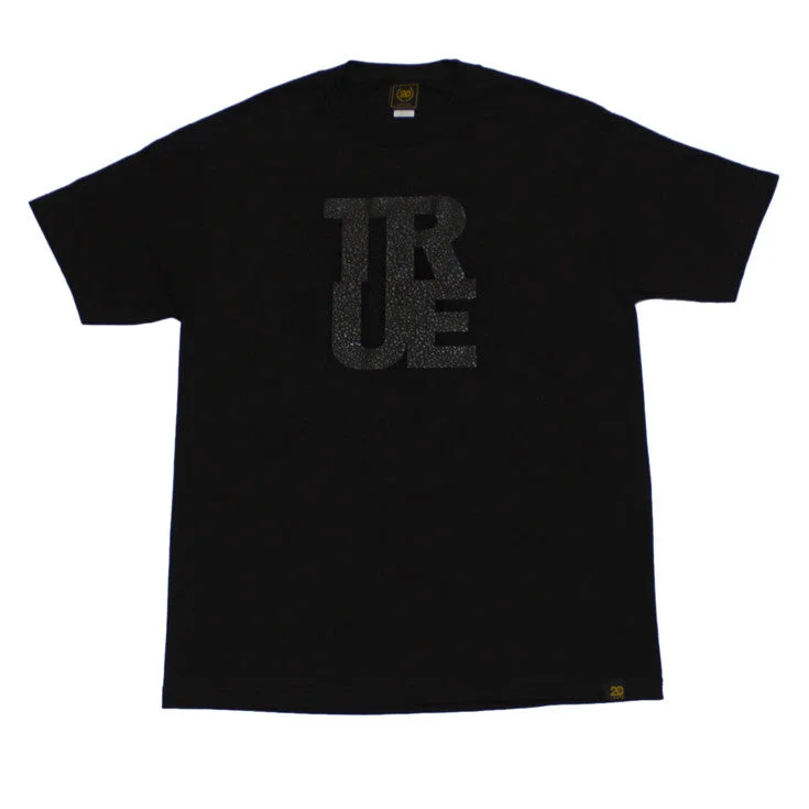 Instant Savings Mens True Logo Safari T-Shirt Black