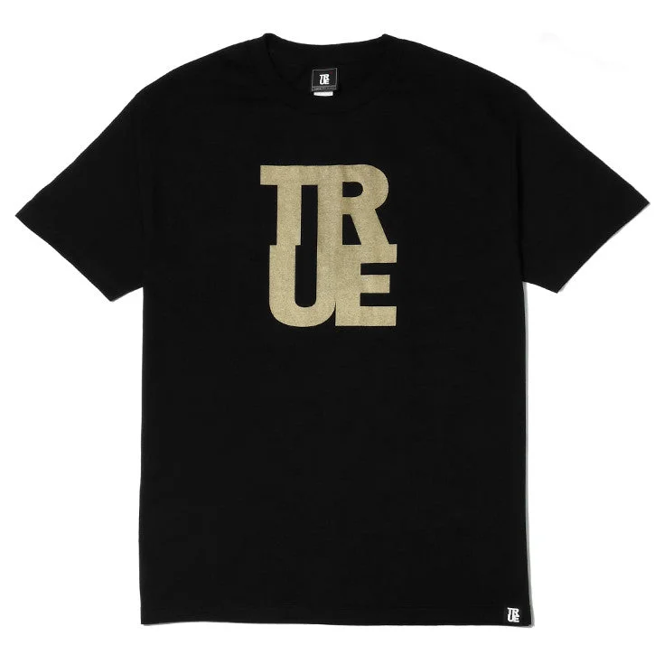 Best Deals Mens True Logo T-Shirt Black/Gold