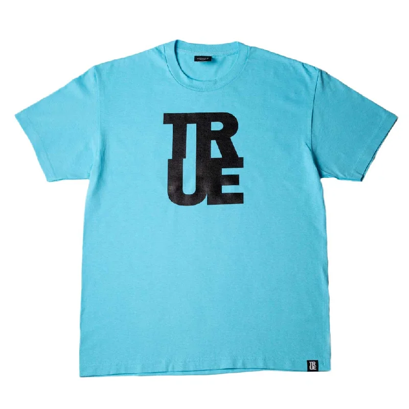 Quick Sale Mens True Logo T-Shirt Blue/Black