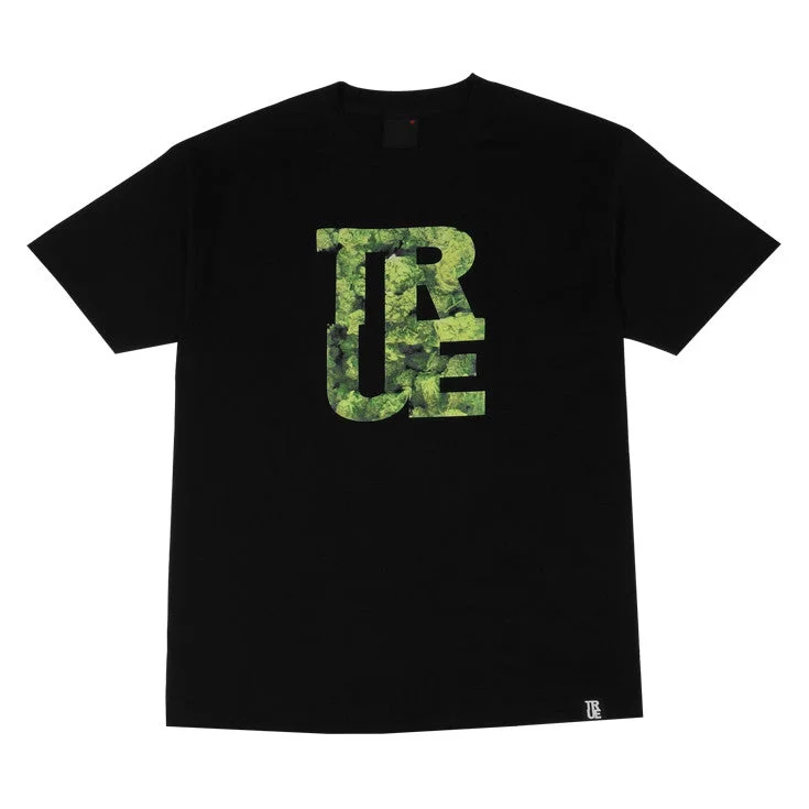 Half Price Mens True Logo THC T-Shirt Black