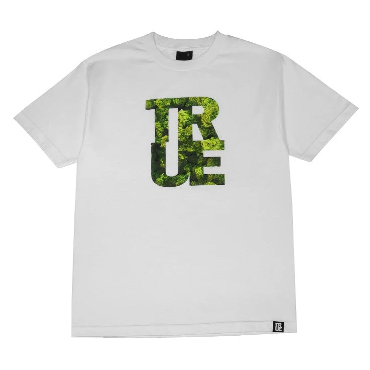 Great Deal Mens True Logo THC T-Shirt White