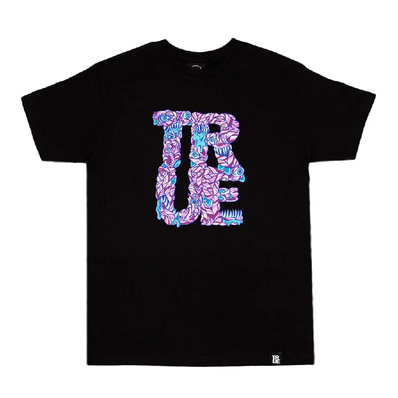 While Supplies Last Men's True More Monsters T-Shirt Black/Purple