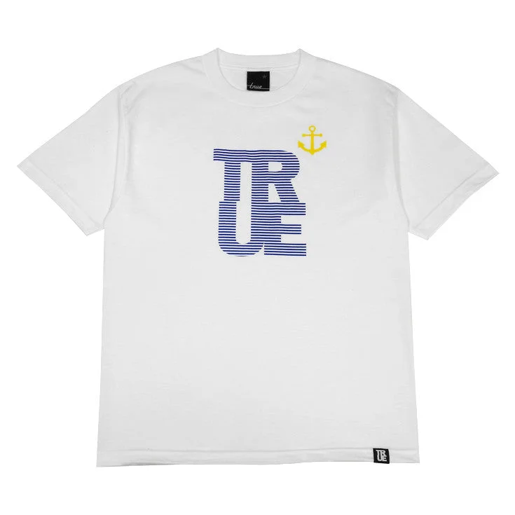 Reduced Rates Mens True Nautical T-Shirt White
