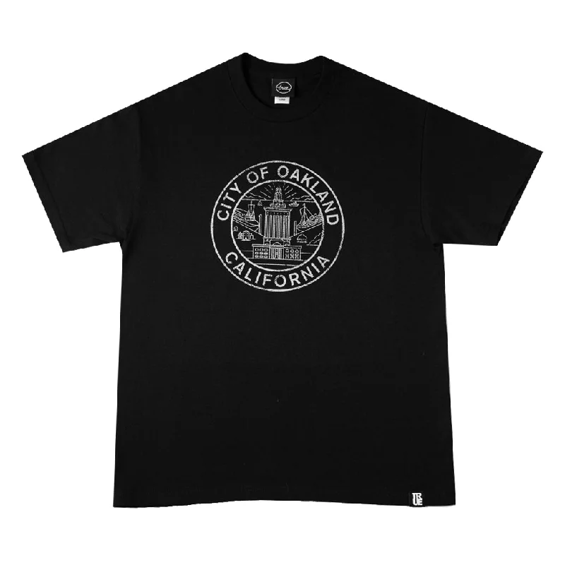 Unbeatable Prices Mens True Oakland Seal T-Shirt Black